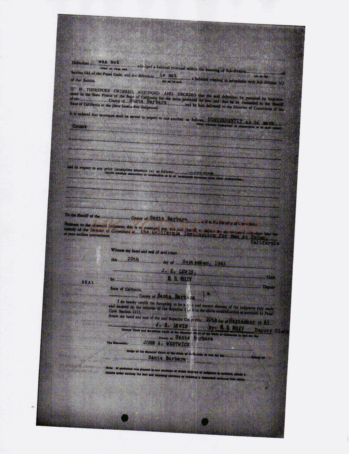 abstract of judgment for Coleman - page 4
