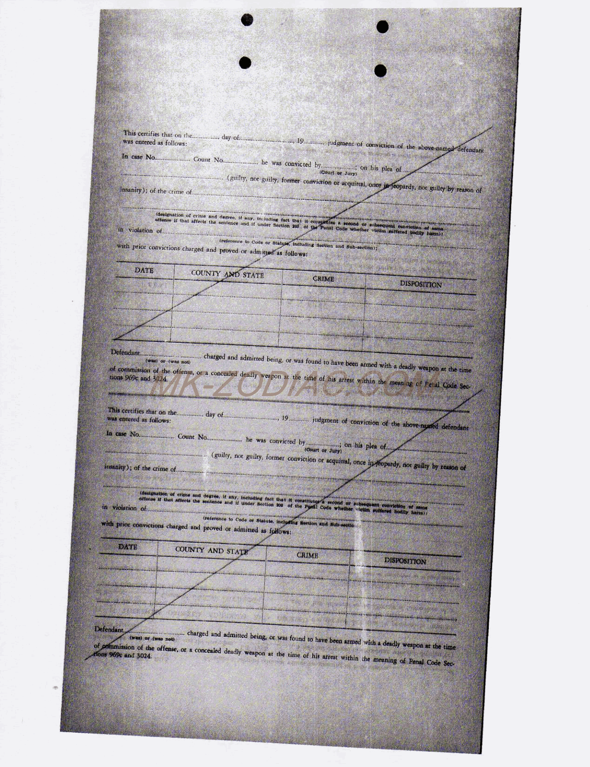 abstract of judgment for Reed - page 3
