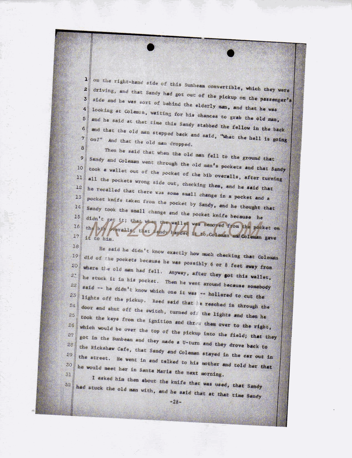 reporter&acute;s transcript - page 28
