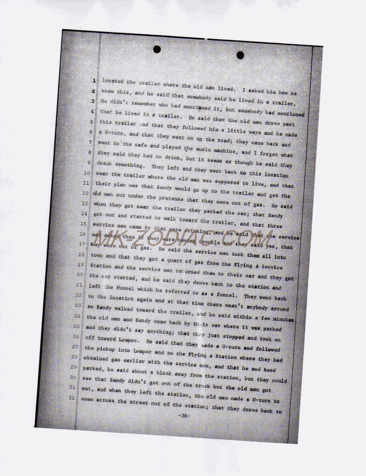 reporter&acute;s transcript - page 38