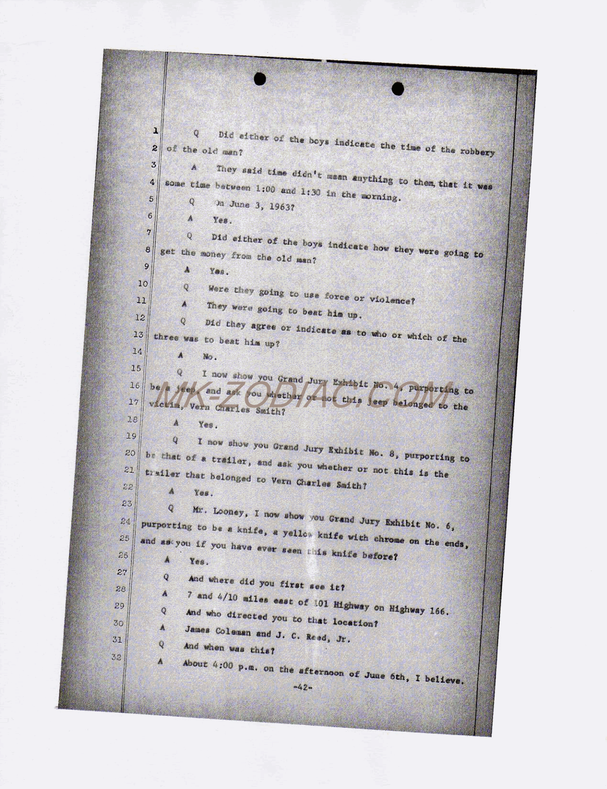 reporter&acute;s transcript - page 42