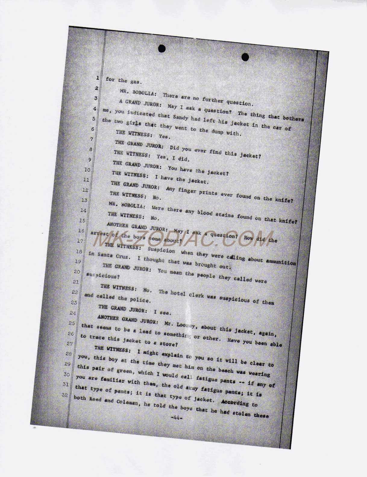 reporter&acute;s transcript - page 44